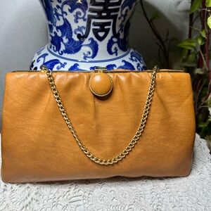 Vintage  Harry Levine Leather Clutch